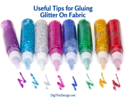 Useful Tips for Gluing Glitter On Fabric