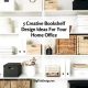 5 Creative Bookshelf Design Ideas For Your Home Office