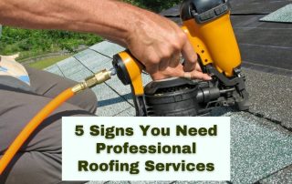 5 Signs You Need Professional Roofing Services