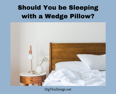 should you be sleeping with a wedge pillow?