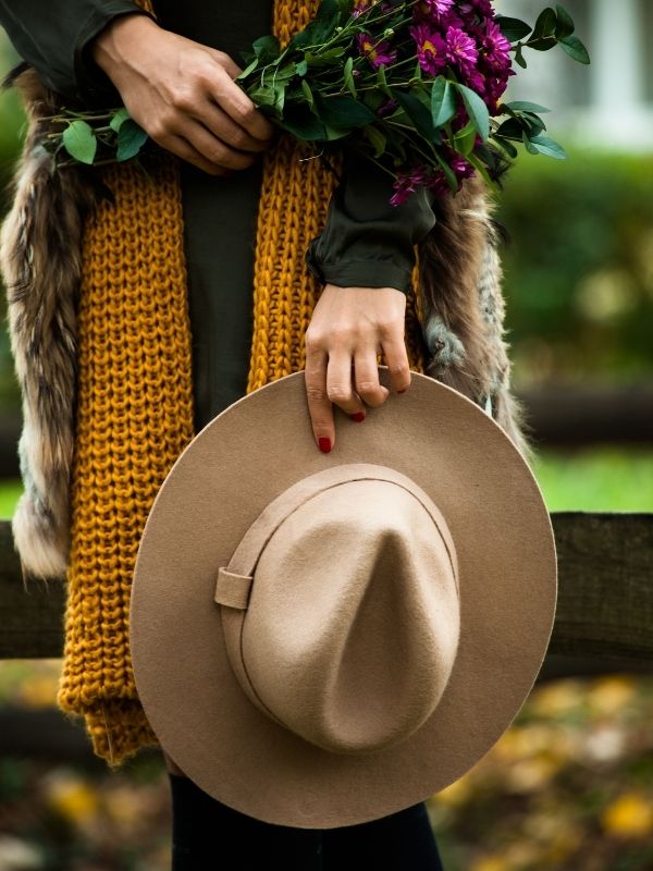 Stepping Out in Colorful and Warm Fall Fashion - Scarves and Hats