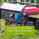 Your Guide To The 5 Major Types of Home Generators