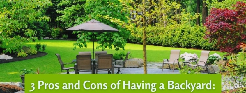 3 Pros and Cons of Having a Backyard Is It Worth It