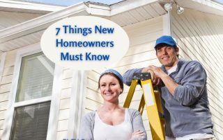 7 Things New Homeowners Must Know