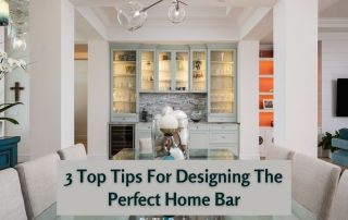 3 Top Tips For Designing The Perfect Home Bar