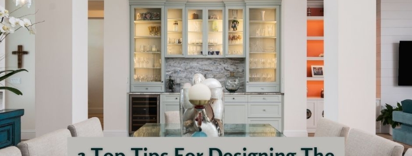 3 Top Tips For Designing The Perfect Home Bar