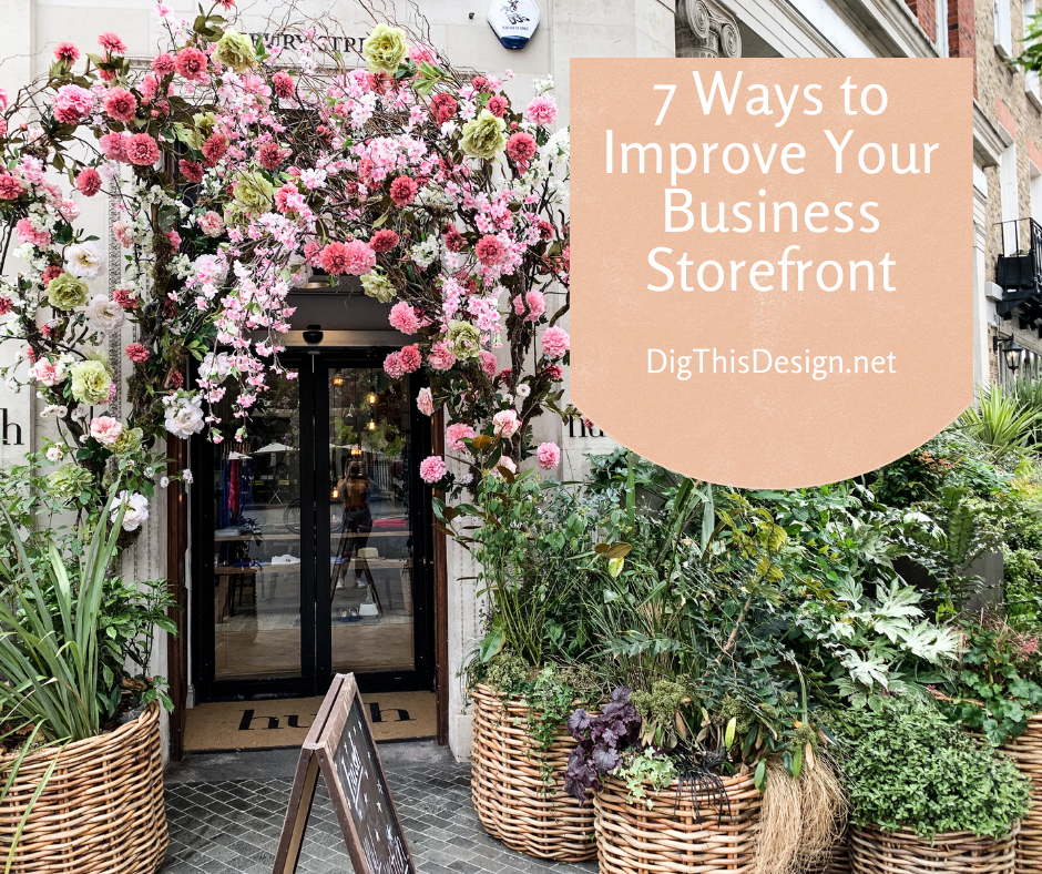 improve your storefront design