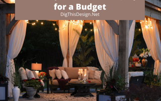 DIY Backyard Makeover | Tips for a Budget
