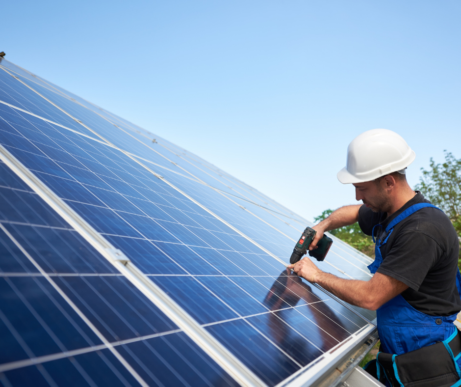 solar panel installation