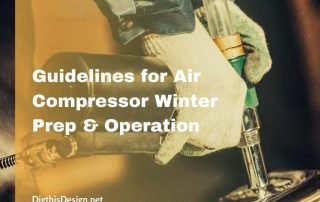 Guidelines for Air Compressor Winter Prep & Operation