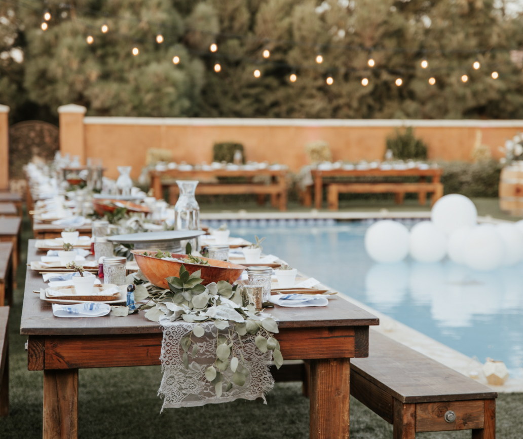 How to transform your backyard into a wedding venue