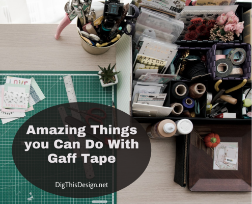 Things you can do with gaffing tape