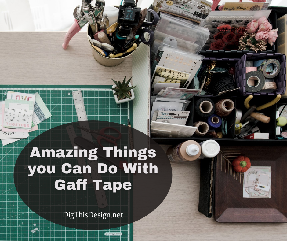 Things you can do with gaffing tape