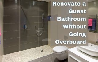 3 Ways to Renovate a Guest Bathroom Without Going Overboard