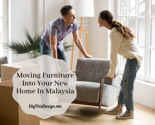 moving furniture into your new home