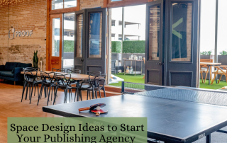 space design ideas to start your publishing agency