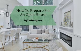 prepare for an open house
