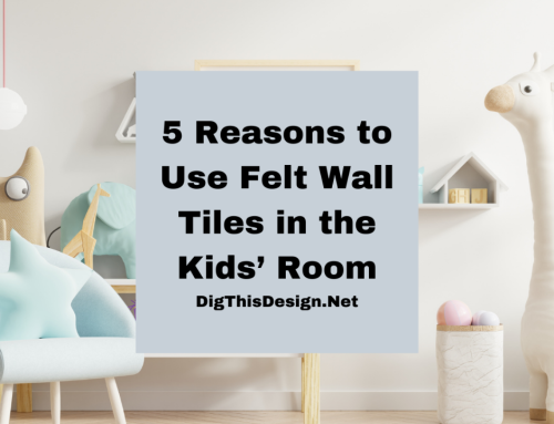 5 Reasons to Use Felt Wall Tiles in the Kids’ Room