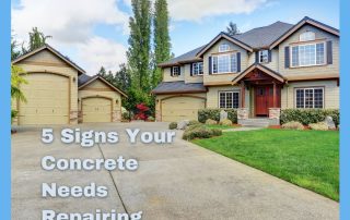 5 Signs Your Concrete Needs Repairing