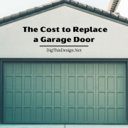 Cost to Replace a Garage Door