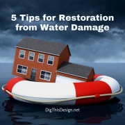 5 Tips for Restoration from Water Damage
