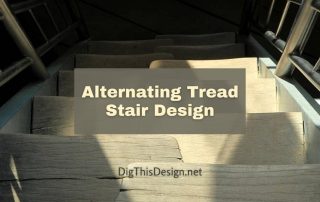 Alternating Tread Stair Design