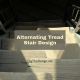 Alternating Tread Stair Design