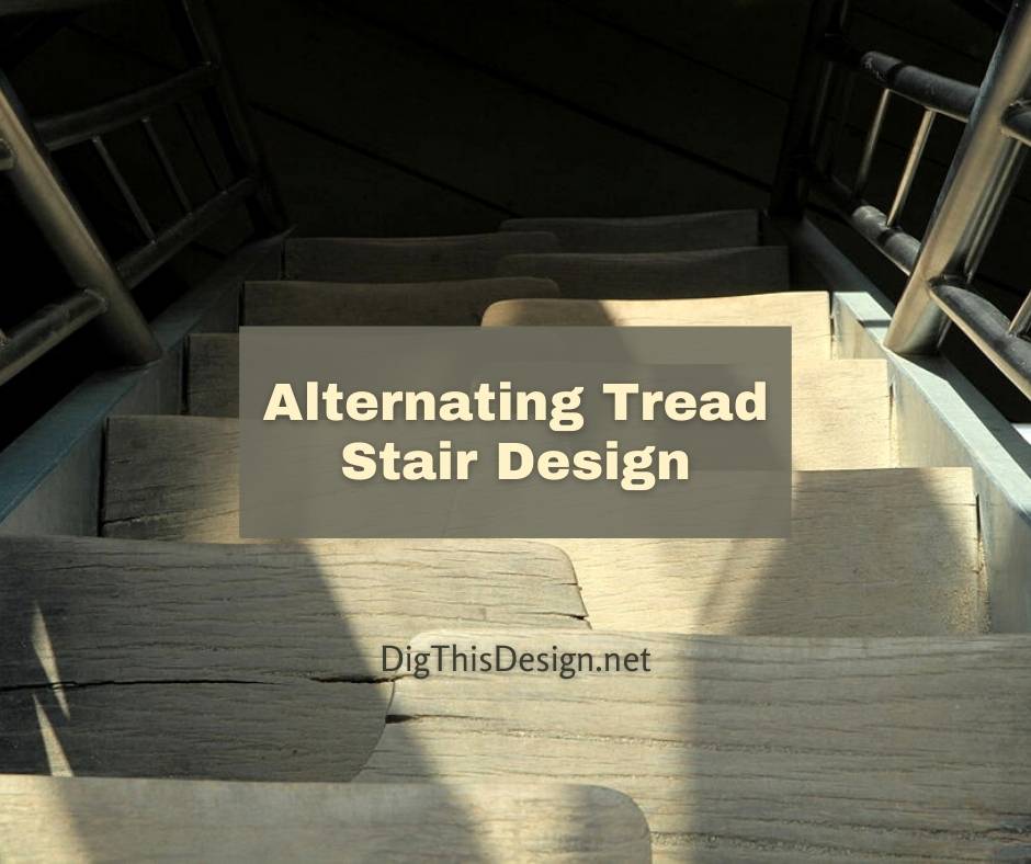 Alternating Tread Stair Design