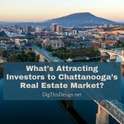 Chattanooga’s Real Estate Market - shows panoramic view of Chattanooga, Tennessee