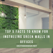 Installing Green Walls in Offices