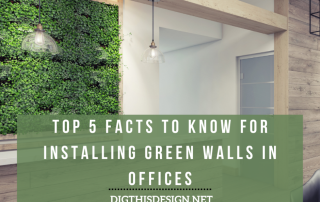 Installing Green Walls in Offices
