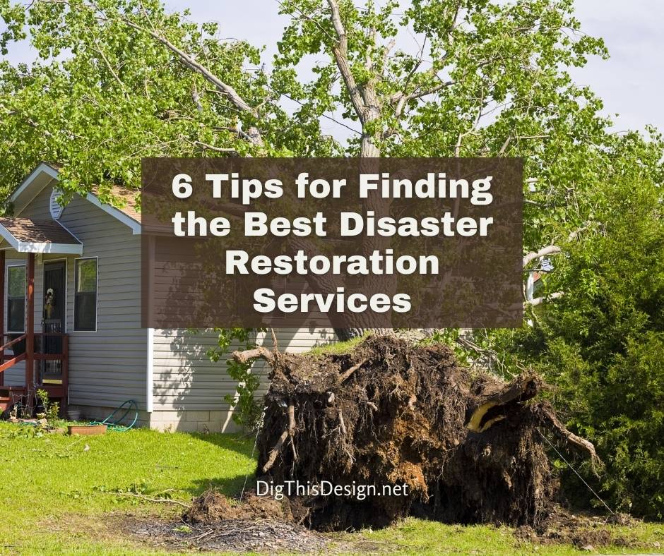 6 Tips for Finding the Best Disaster Restoration Services