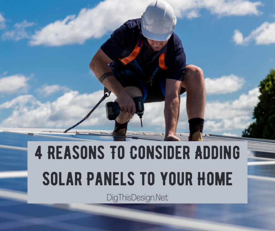 Consider Adding Solar Panels