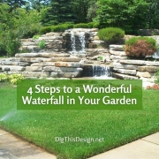 How to Add a Waterfall in Your Garden