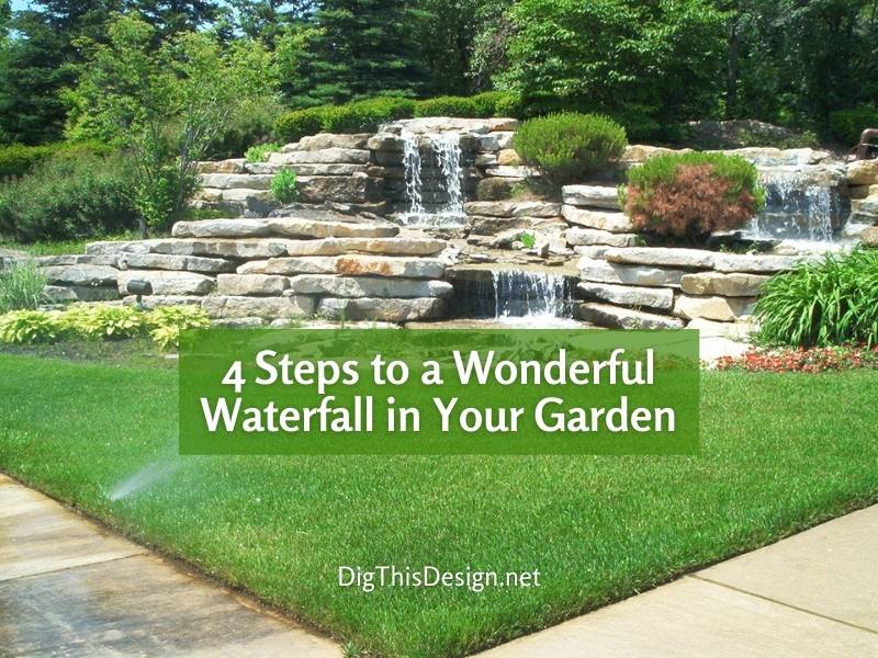 How to Add a Waterfall in Your Garden