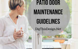 Patio Door Maintenance Guidelines