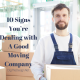 good moving company