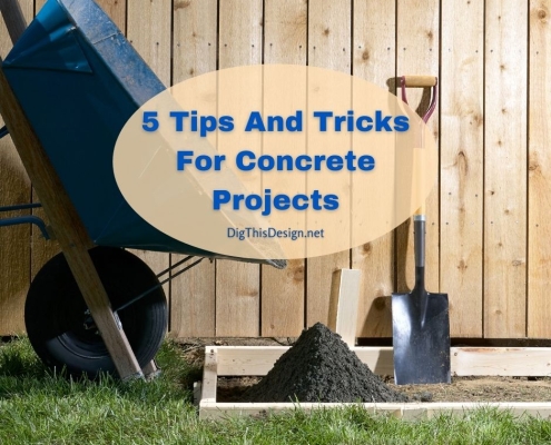 5 Tips And Tricks For Concrete Projects At Home