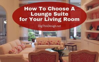 How To Choose A Lounge Suite