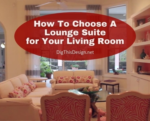 How To Choose A Lounge Suite