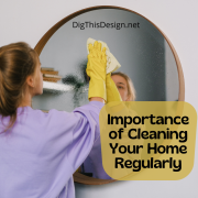 cleaning your home regularly