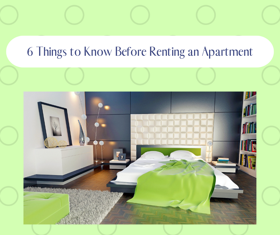 What you need to know before renting an apartment...