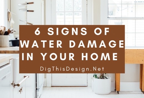 Water damage in your home