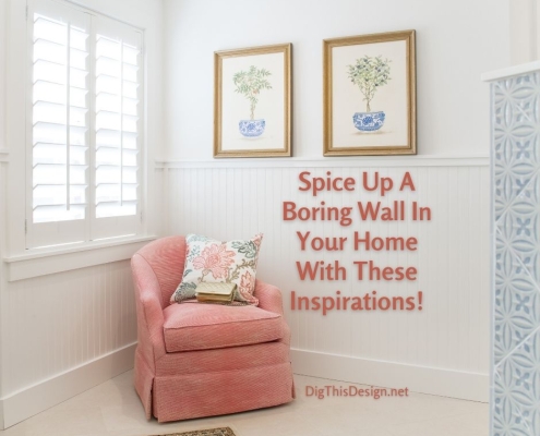 Spice Up A Boring Wall - Bathroom wall art