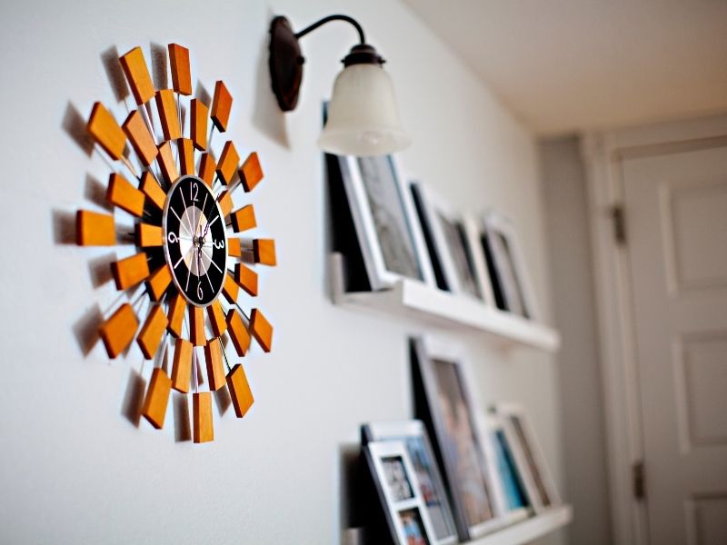 Spice Up A Boring Wall - wall clock