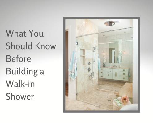 What You Should Know Before Building a Walk-in Shower