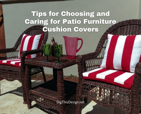 Tips for Choosing and Caring for Patio Furniture Cushion Covers