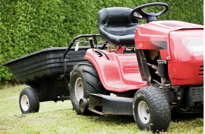 All About Ride-On Lawnmowers