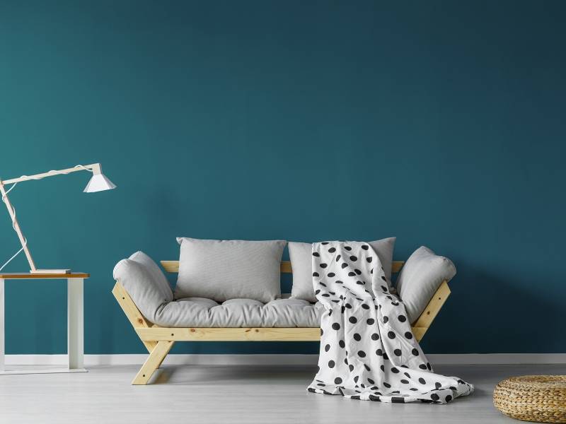 Artensal Look Bold Teal Wall Color