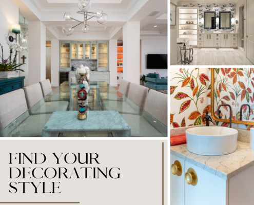 What to consider for your decorating style.